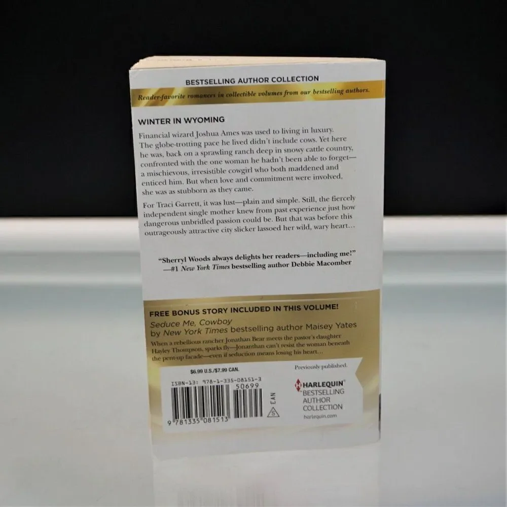 Joshua and the Cowgirl & Seduce Me Cowboy 2 Novels 2018 Harlequin Paperback